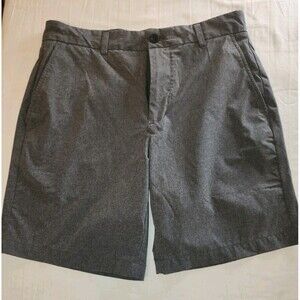 Vineyard Vines Mens Golf Shorts 30 Gray Stretch Performance Tech Logo Pockets